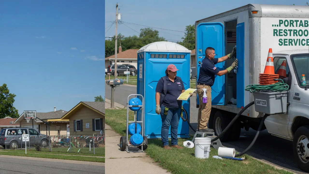 Portable Toilet Rental in Portage, IN near me